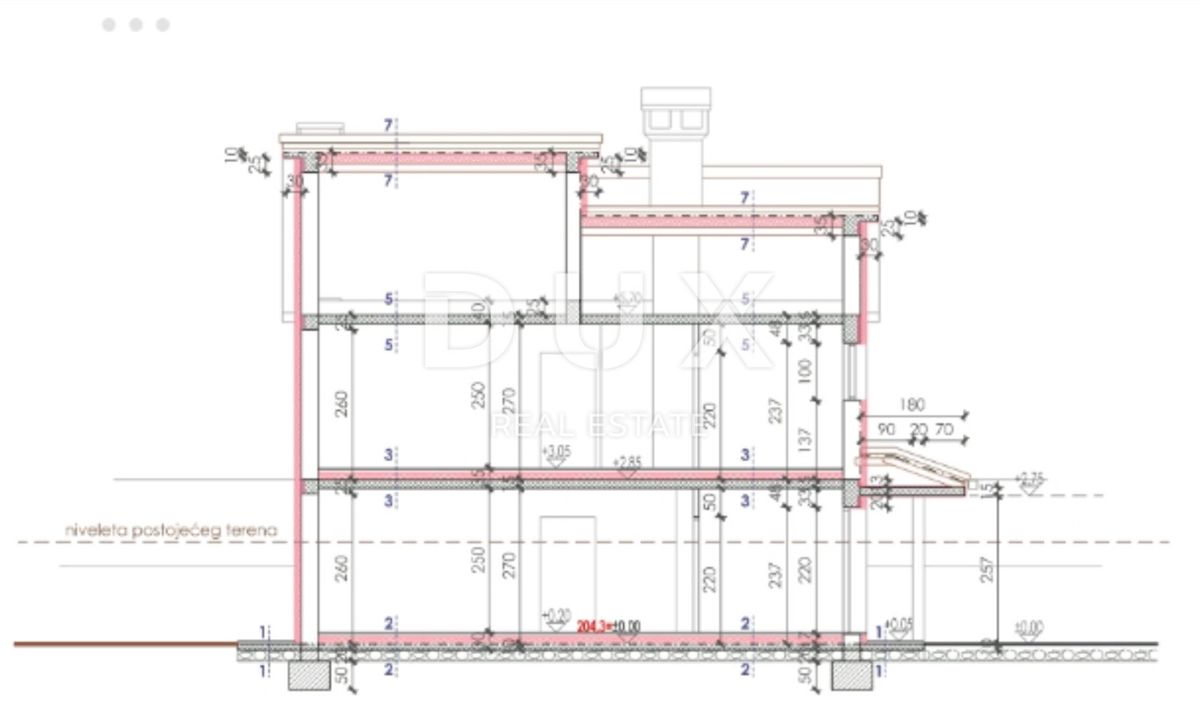 OPATIJA, LOVRAN - terreno edificabile 1320m2 CON PERMESSO DI COSTRUZIONE!!! per una villa bifamiliare - villa/edificio residenziale - appartamenti