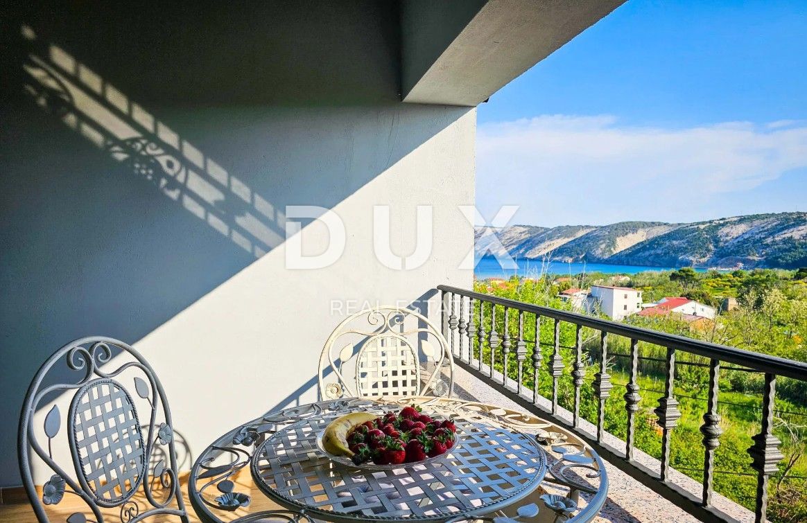 ISOLA DI RAB, LOPAR - Incantevole casa in pietra autentica con vista sulla spiaggia paradisiaca!