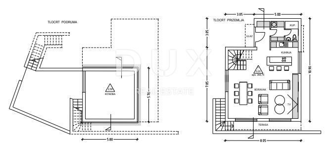 OPATIJA, BREGI - terreno edificabile con vista mare e PERMESSO DI COSTRUZIONE per una villa urbana con piscina!!! OPPORTUNITÀ!