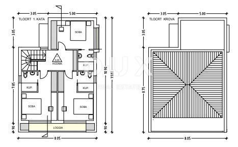 OPATIJA, BREGI - terreno edificabile con vista mare e PERMESSO DI COSTRUZIONE per una villa urbana con piscina!!! OPPORTUNITÀ!