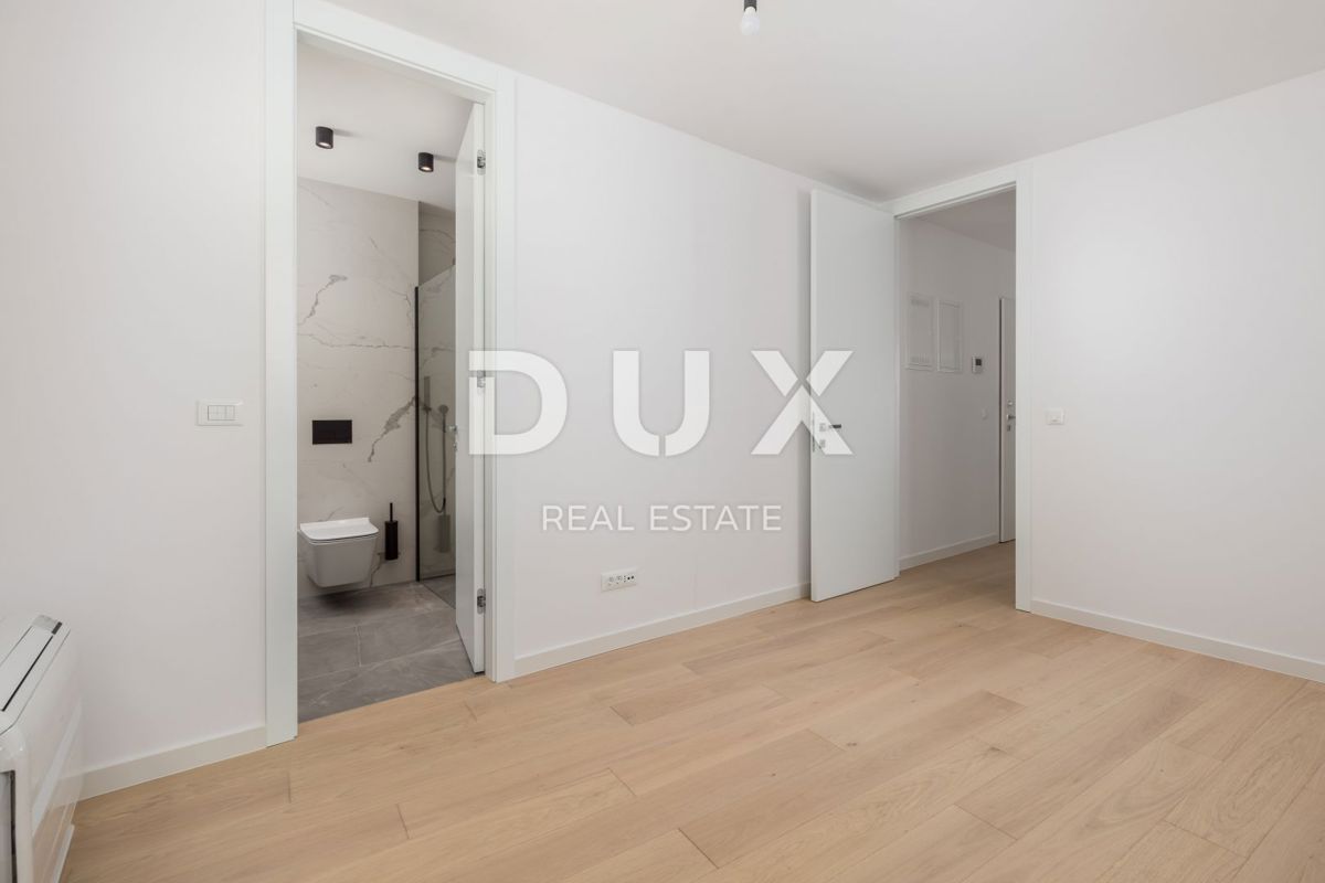 OPATIJA, CENTRO - OCCASIONE - appartamento esclusivo in un nuovo edificio con vista mare, piscina in comune, garage