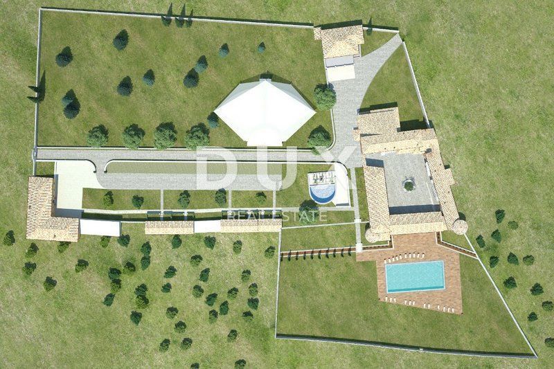 LABIN- RABAC - Tenuta del XVII secolo 3000m2 + area 18772 m²
