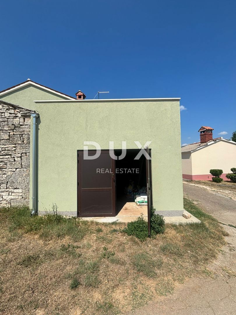 ISTRIA, SVETVINČENAT - Casa istriana parzialmente ristrutturata in posizione tranquilla! PERMESSO DI UTILIZZO!