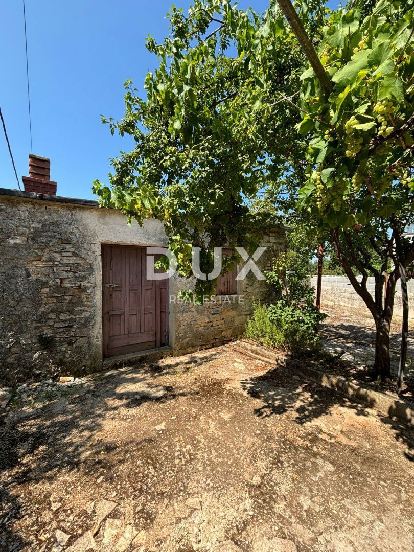 ISTRIA, SVETVINČENAT - Casa istriana parzialmente ristrutturata in posizione tranquilla! PERMESSO DI UTILIZZO!