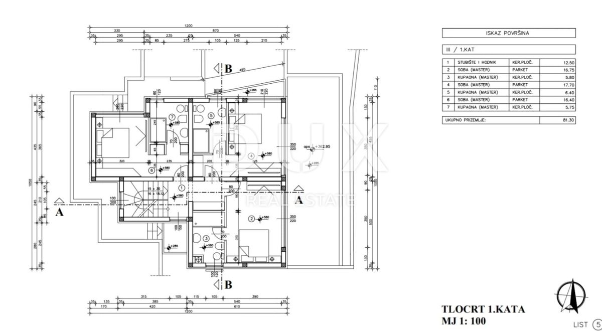 OPATIJA, LOVRAN, DOBREĆ - casa alta non finita 400 m2 con vista panoramica sul mare