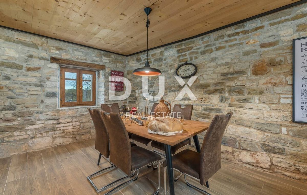 ISTRIA, GROŽNJAN - Bellissima proprietà con 5 unità abitative