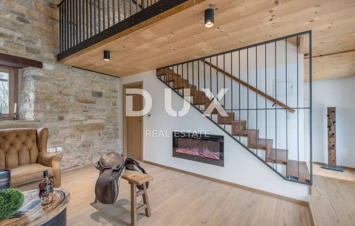 ISTRIA, GROŽNJAN - Bellissima proprietà con 5 unità abitative