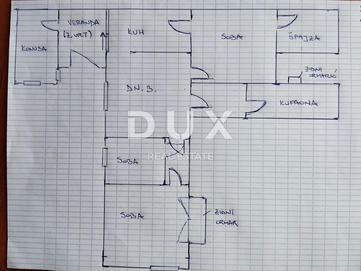 Appartamento Podmurvice, Rijeka, 67m2