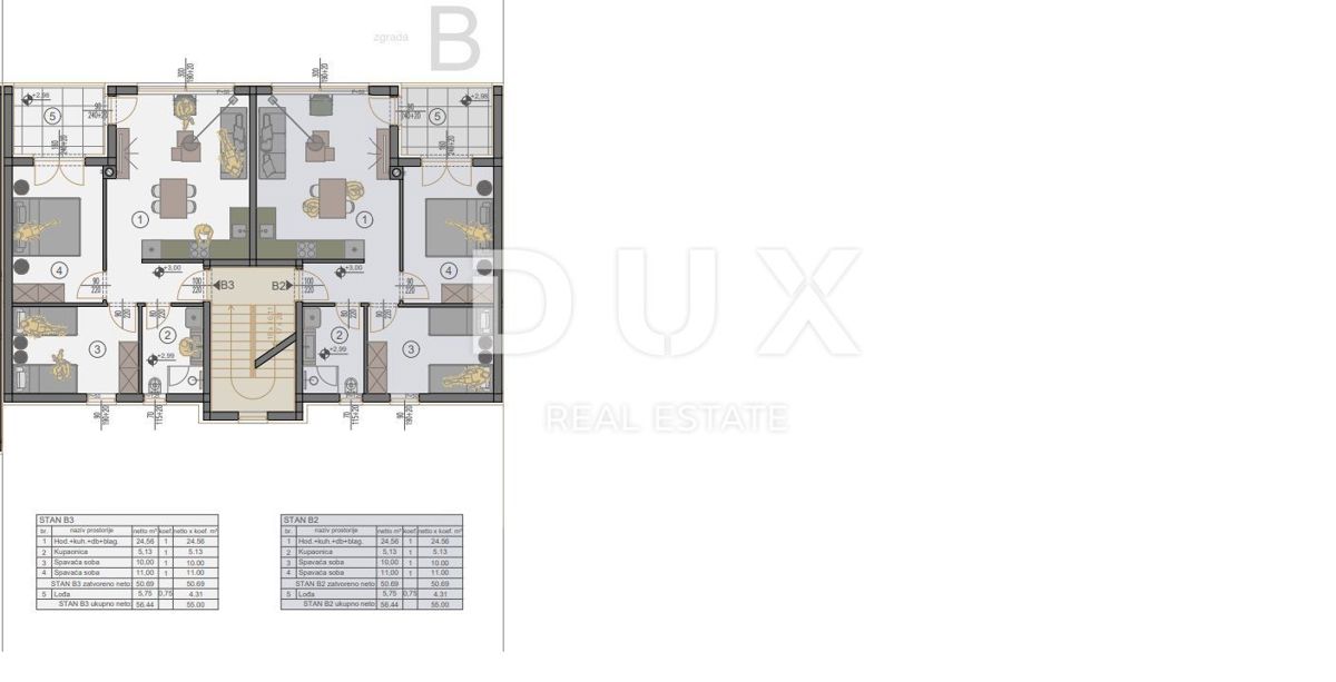 ISTRIA, ŠTINJAN - Appartamento con vista mare in un nuovo progetto!