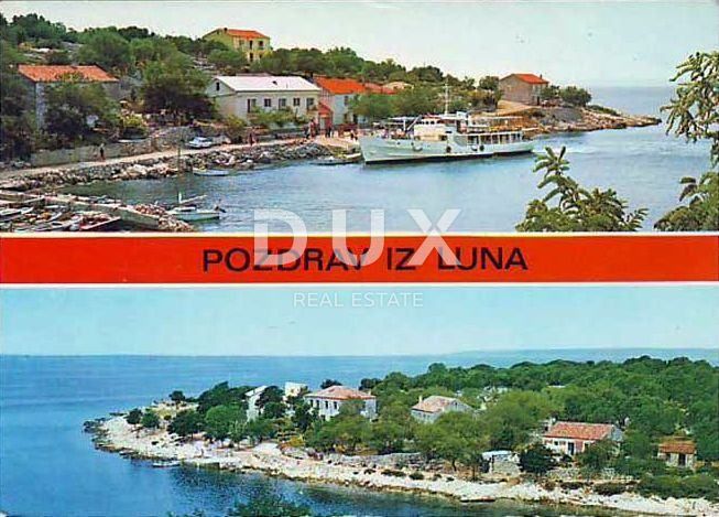 ISOLA DI PAG, LUN - terreno edificabile di 640 m2 in una posizione privilegiata