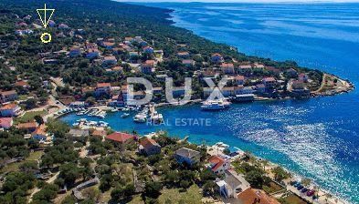 ISOLA DI PAG, LUN - terreno edificabile di 640 m2 in una posizione privilegiata