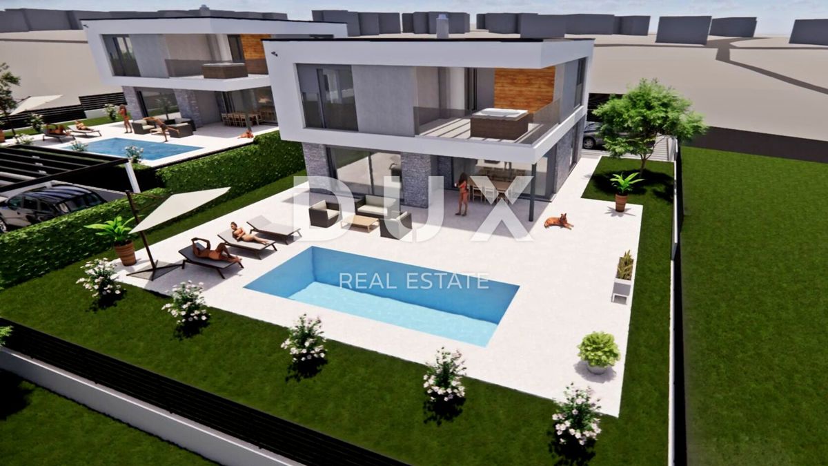ISTRIA, PARENZO - Casa di architettura moderna con piscina