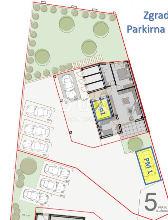ISTRIA, POLA - Appartamento di 58,34 m2 al piano terra con giardino!