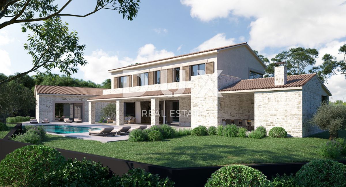 ISTRIA, KRŠAN - Terreno edificabile con permesso di costruire