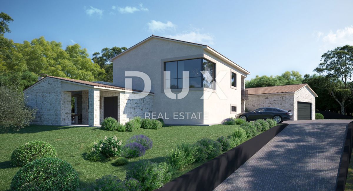 ISTRIA, KRŠAN - Terreno edificabile con permesso di costruire