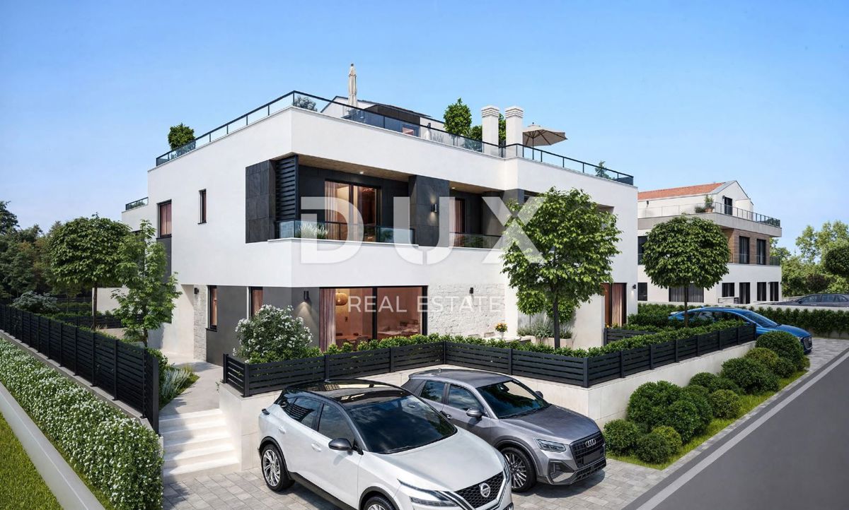 ISTRIA, PARENZO - Nuova palazzina bifamiliare con giardino vicino al mare