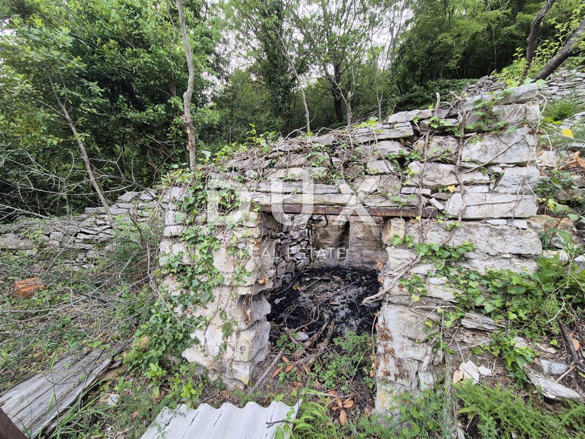 ISTRIA, LABIN - Casa in campagna con un bellissimo giardino