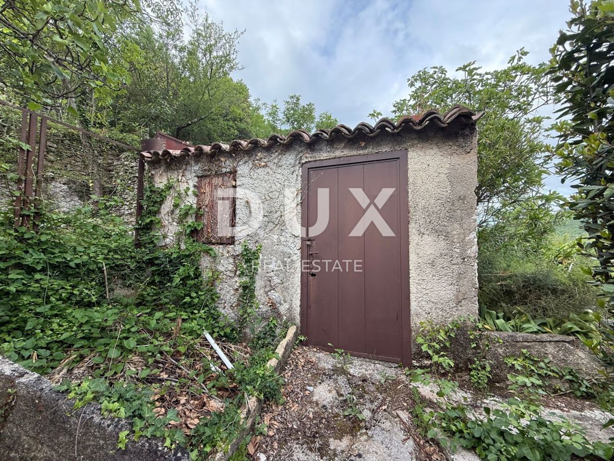 ISTRIA, LABIN - Casa in campagna con un bellissimo giardino