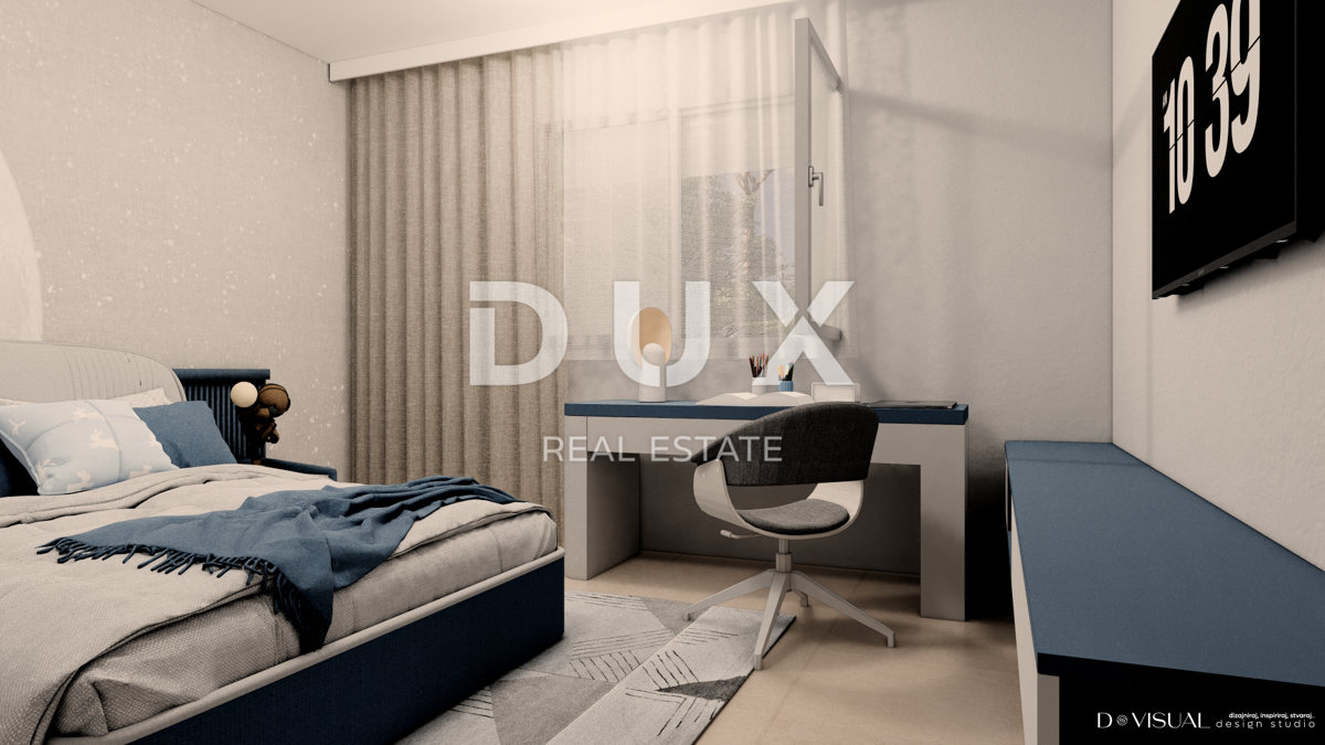 RIJEKA, SRDOČI - splendido appartamento familiare con 3 camere da letto + soggiorno in un nuovo edificio con piscina OCCASIONE