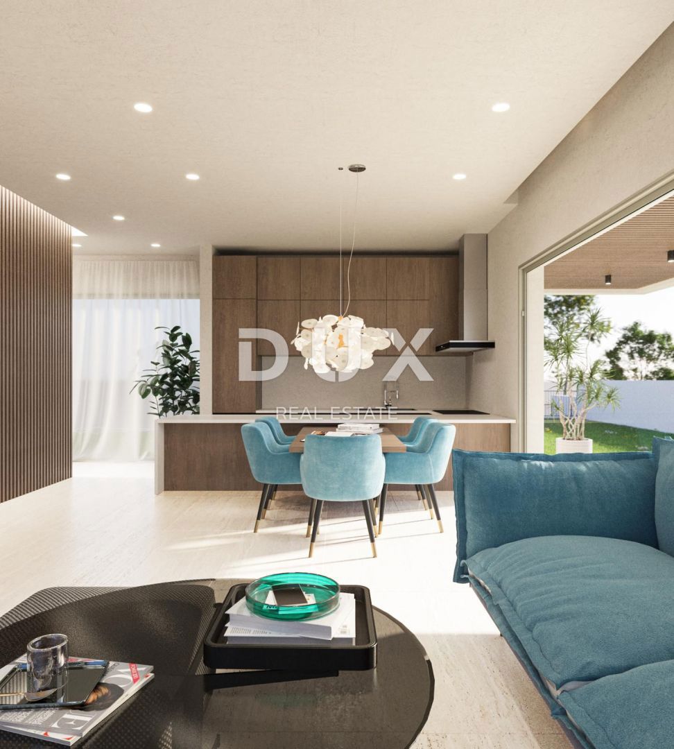 PETRČANE - Lussuoso appartamento con due camere da letto 118m² - con giardino!