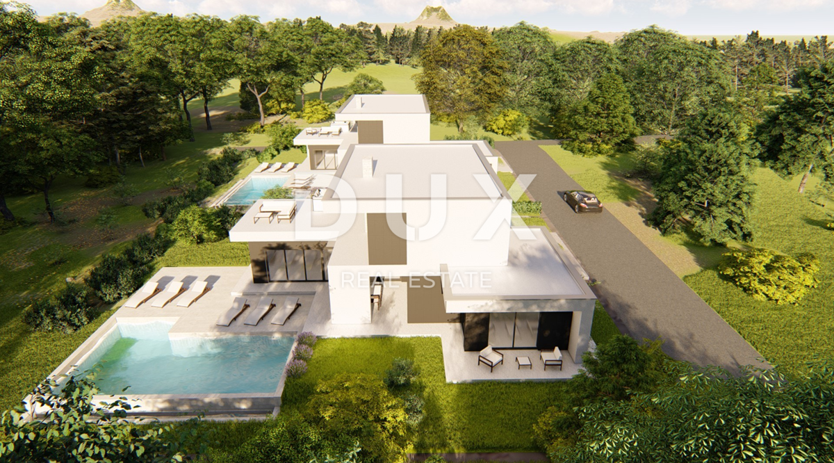 ISTRIA, SVETVINČENAT - Terreno edificabile con permesso, progetto, elettricità, acqua e servizi