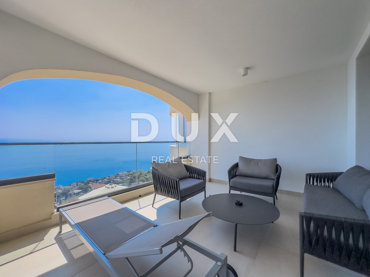 OPATIJA, LOVRAN – Appartamento esclusivo con vista panoramica e piscina