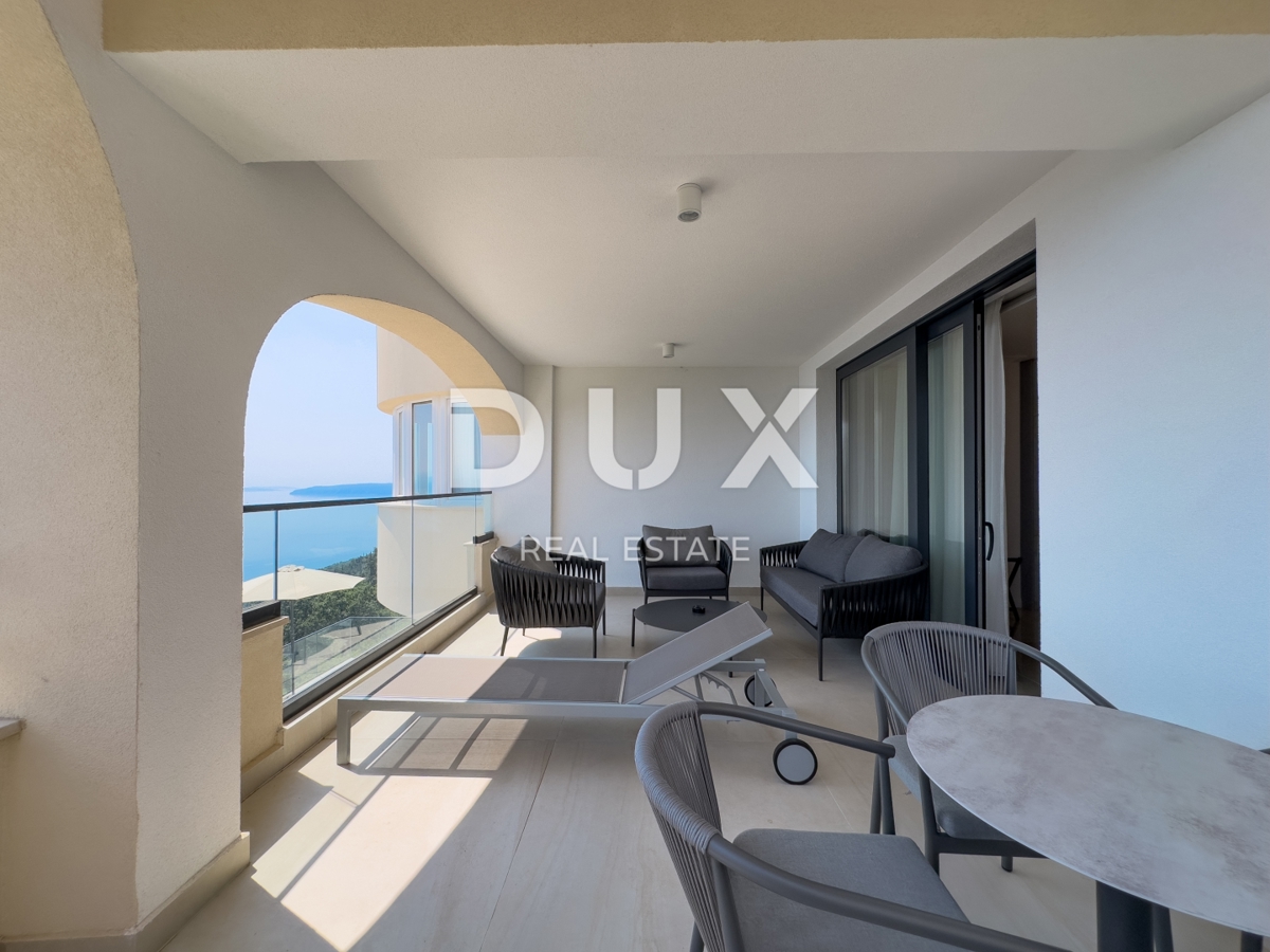 OPATIJA, LOVRAN – Appartamento esclusivo con vista panoramica e piscina