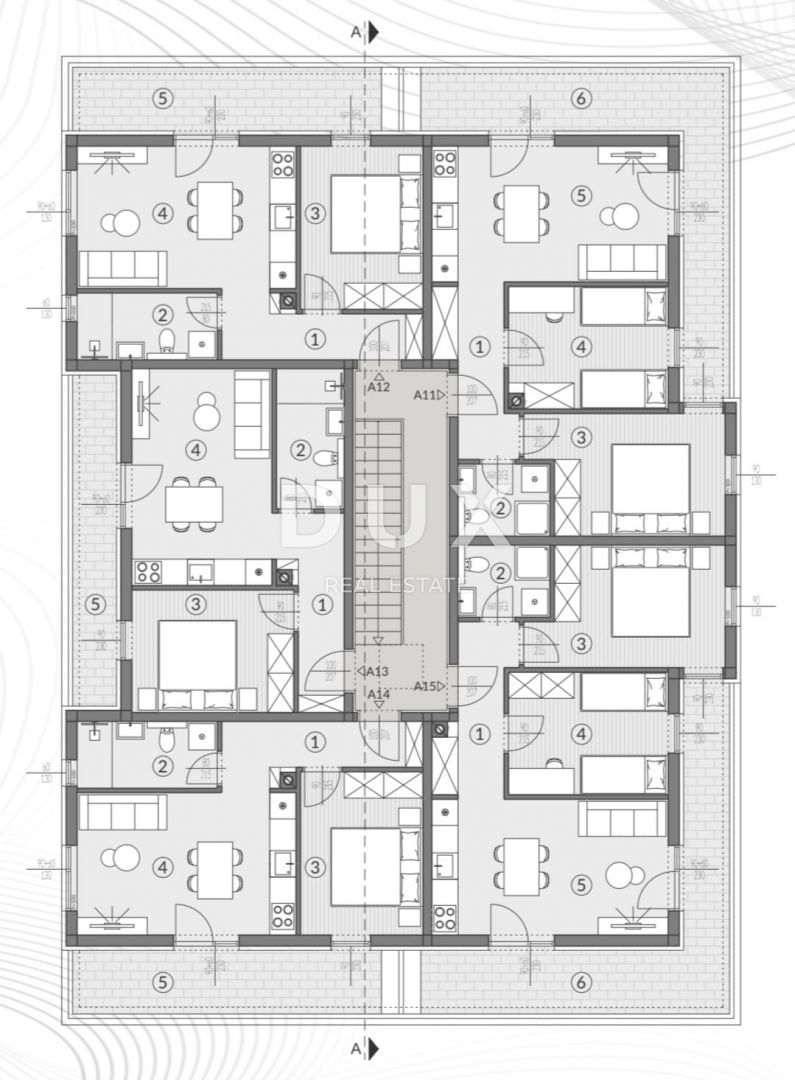 Appartamento Šikići, Pula, 53,46m2