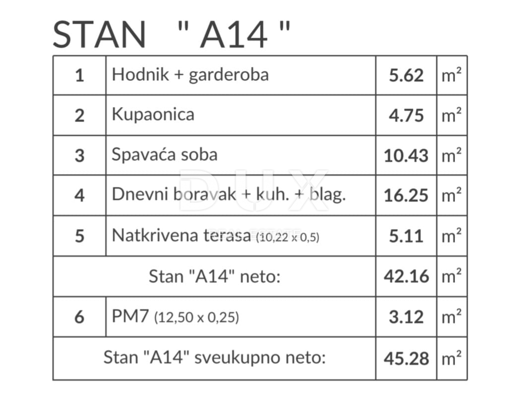 Appartamento Šikići, Pula, 53,46m2