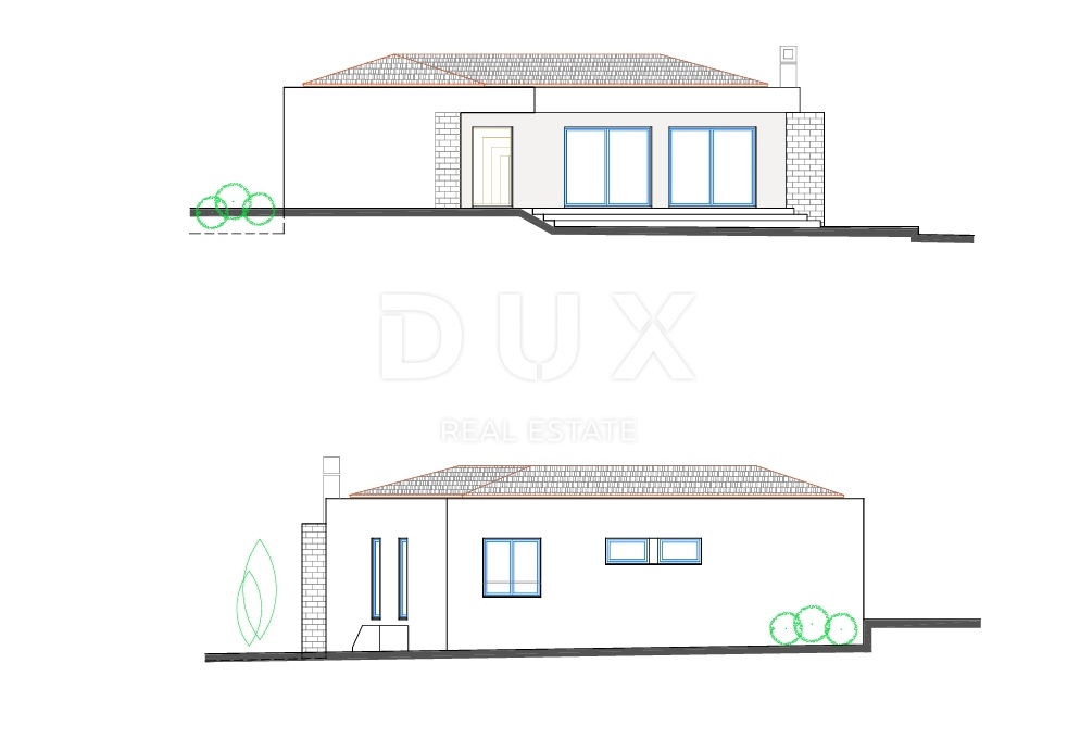 ISTRIA, MARČANA - Moderna casa familiare con piscina in fase di completamento