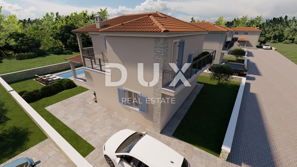  ISTRIA, LIŽNJAN - Bellissima villa in alta ROH BAU vicino al mare!