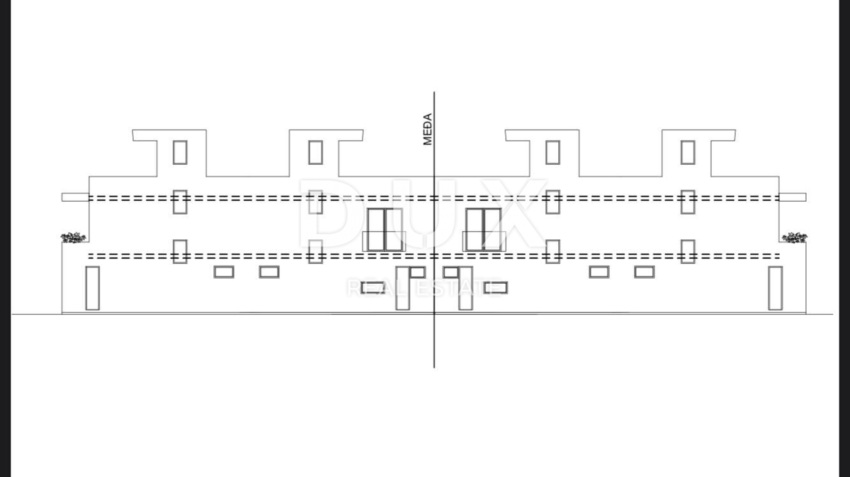 ZADAR, NIN - Terreno edificabile con permesso di costruzione per una casa bifamiliare!