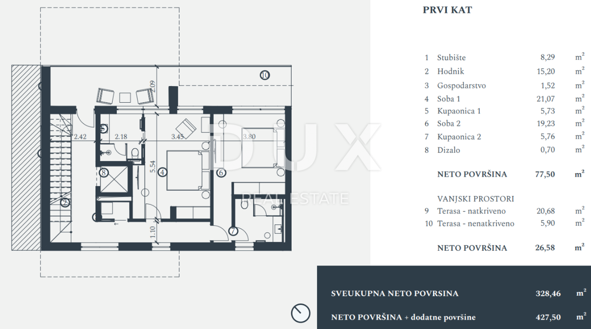 Casa Savudrija, Umag, 262,74m2