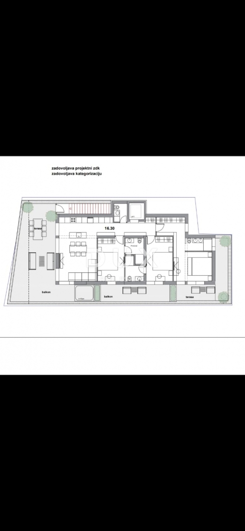 Appartamento Šimuni, Pag, 60m2