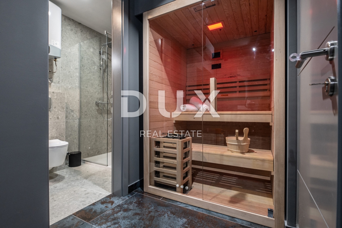 ISOLA DI PAG, NOVALJA - Villa con 5 camere da letto, piscina e sauna, 176,5 m2