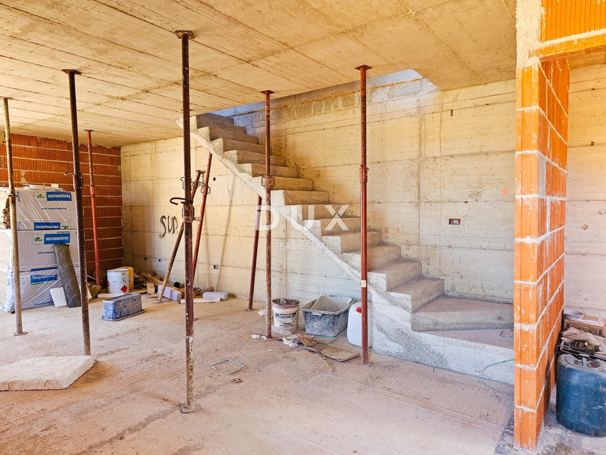 ISOLA DI KRK, MALINSKA - Casa bifamiliare di nuova costruzione in una posizione fantastica!