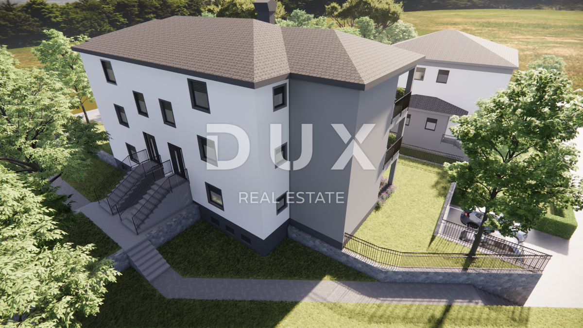 MATULJI, JUŠIĆI, JURDANI - appartamento 2° piano, 64,19m2 in un nuovo edificio DB+2S con giardino