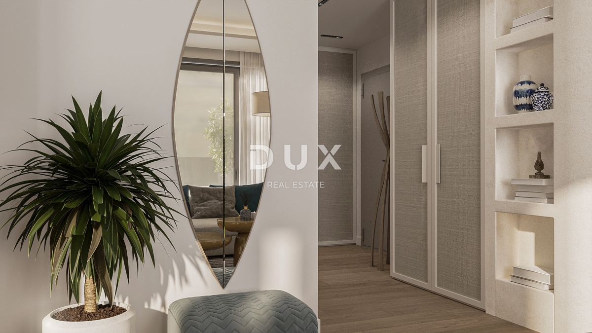 RIJEKA, KANTRIDA - Appartamento di 94 m2 in un lussuoso edificio di nuova costruzione a soli 250 metri dal mare con garage e vista panoramica sul mare