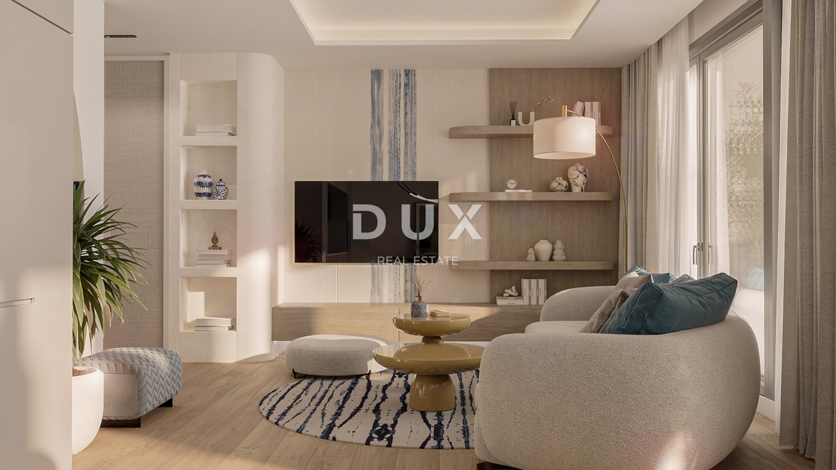 RIJEKA, KANTRIDA - Appartamento di 94 m2 in un lussuoso edificio di nuova costruzione a soli 250 metri dal mare con garage e vista panoramica sul mare