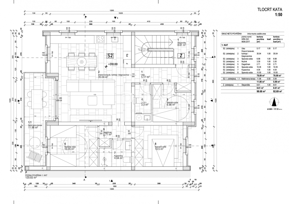 ISTRIA, ROVIGNO - Appartamento con tre camere da letto in un nuovo edificio