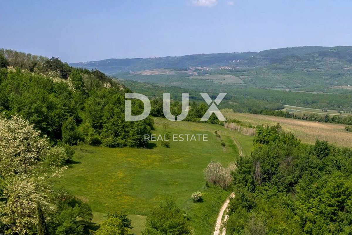 ISTRIA, MOTOVUN - Terreno con vista impressionante