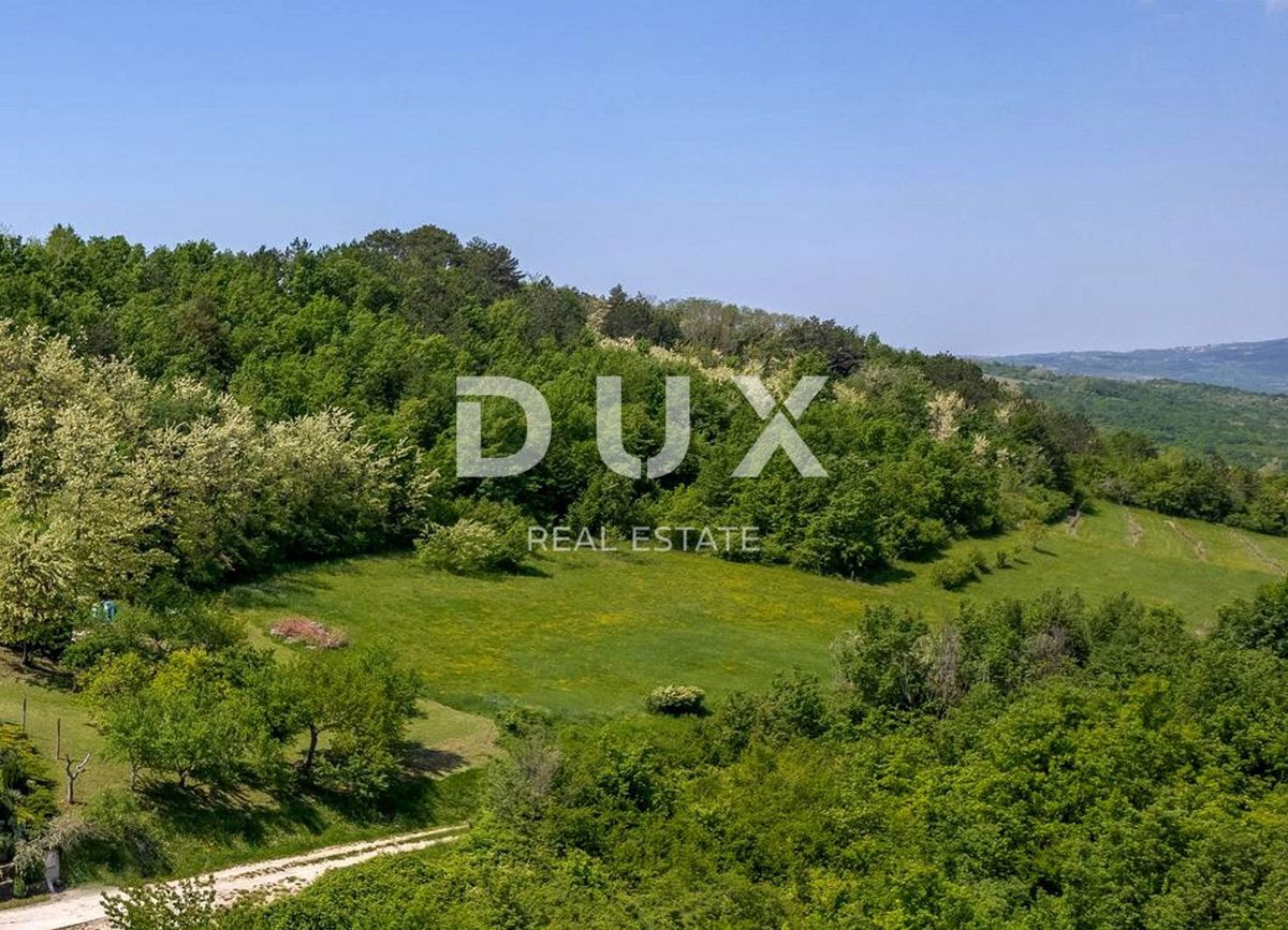 ISTRIA, MOTOVUN - Terreno con vista impressionante
