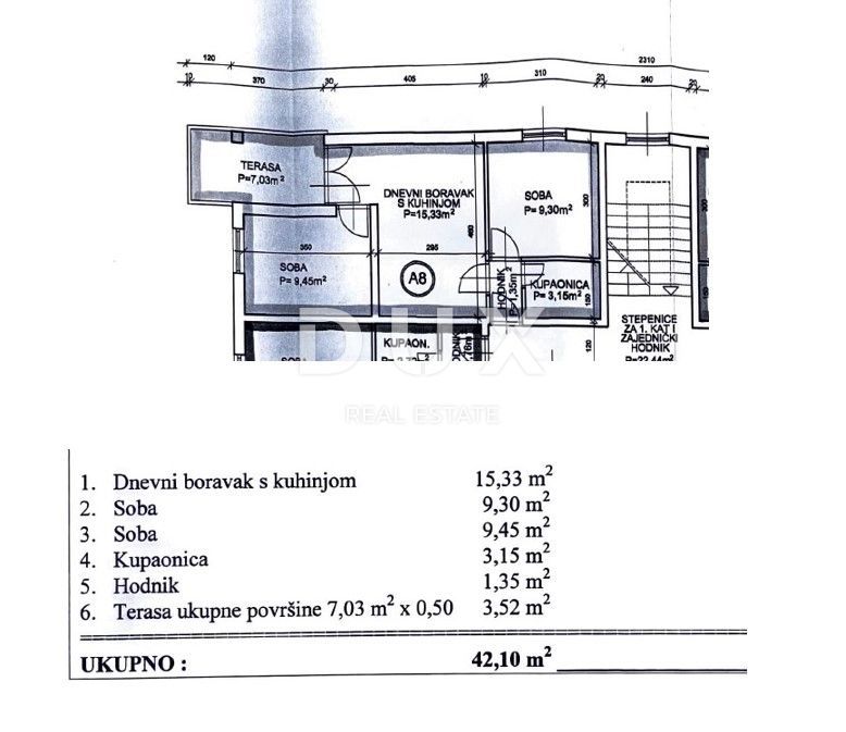 ZADAR, POSEDARJE - Appartamento ristrutturato con vista mare