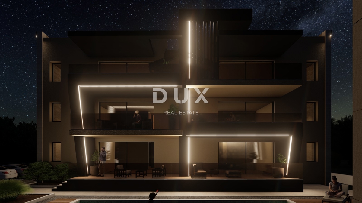 ZADAR, SUKOŠAN - Attico di prima classe! Riscaldamento a pavimento, piscina riscaldata, 120 metri dal mare, terrazza sul tetto...! S6