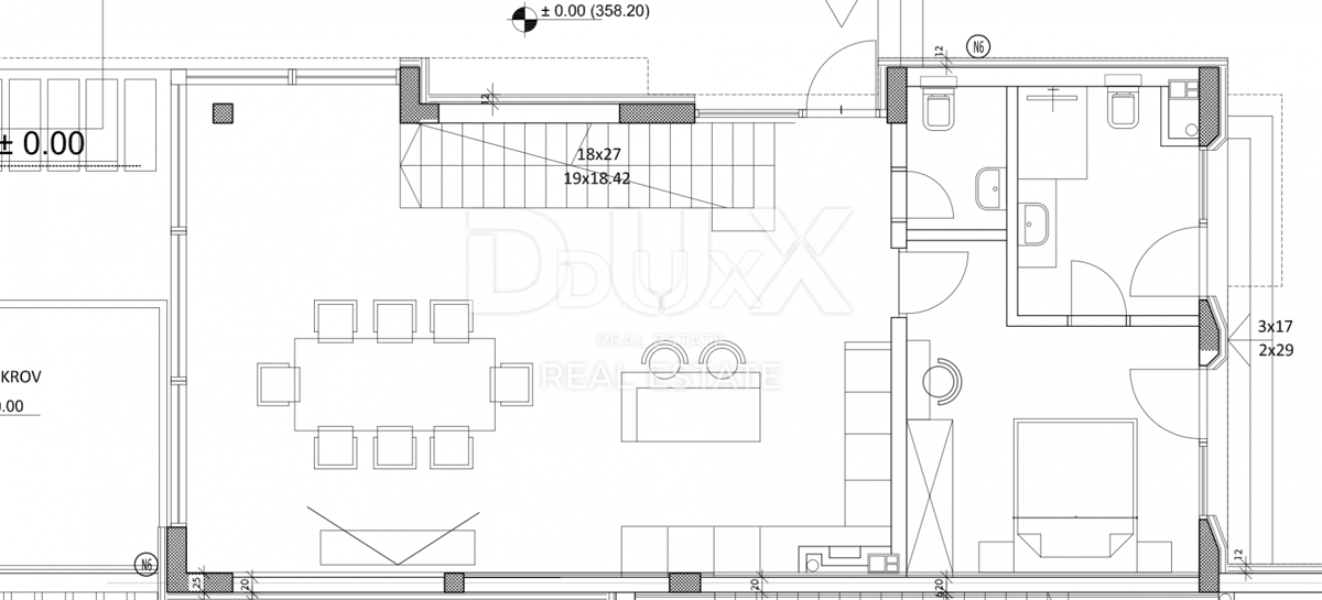 ABBAZIA – Moderna villa di lusso con due unità abitative e vista panoramica sul mare
