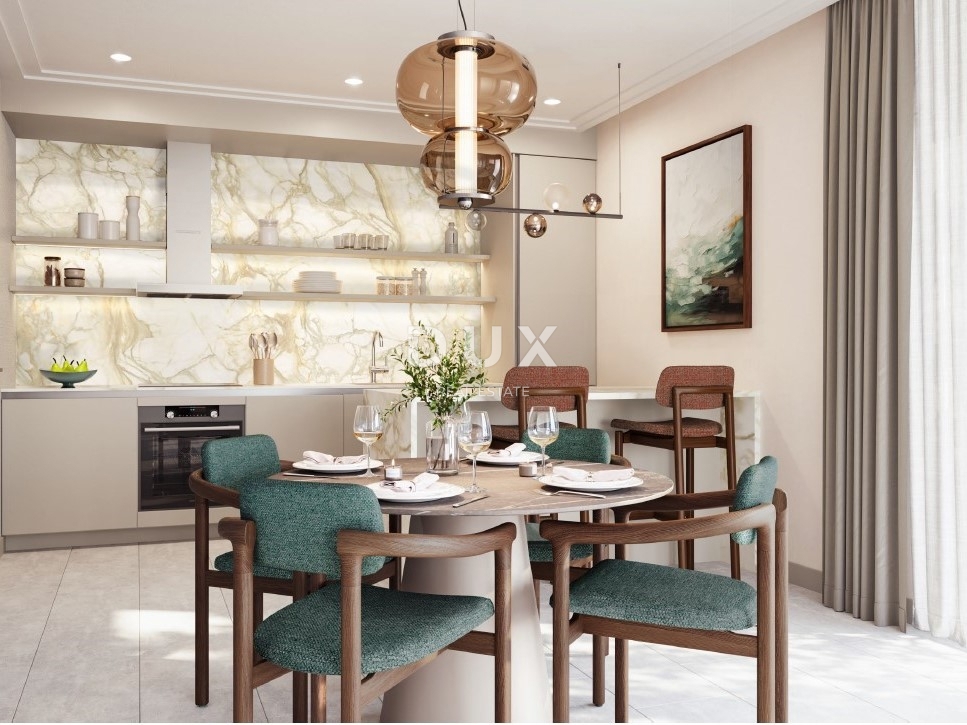 NOVI VINODOLSKI – Appartamento di 61 m² in un resort esclusivo, prima fila al mare con spiaggia privata