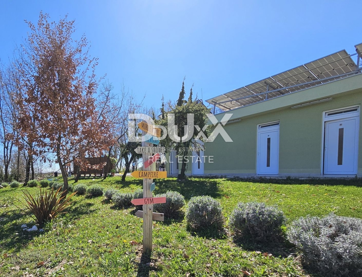 ISTRIA, GRAČIŠĆE - Campeggio nel cuore dell'Istria con ricca infrastruttura e terreno aggiuntivo