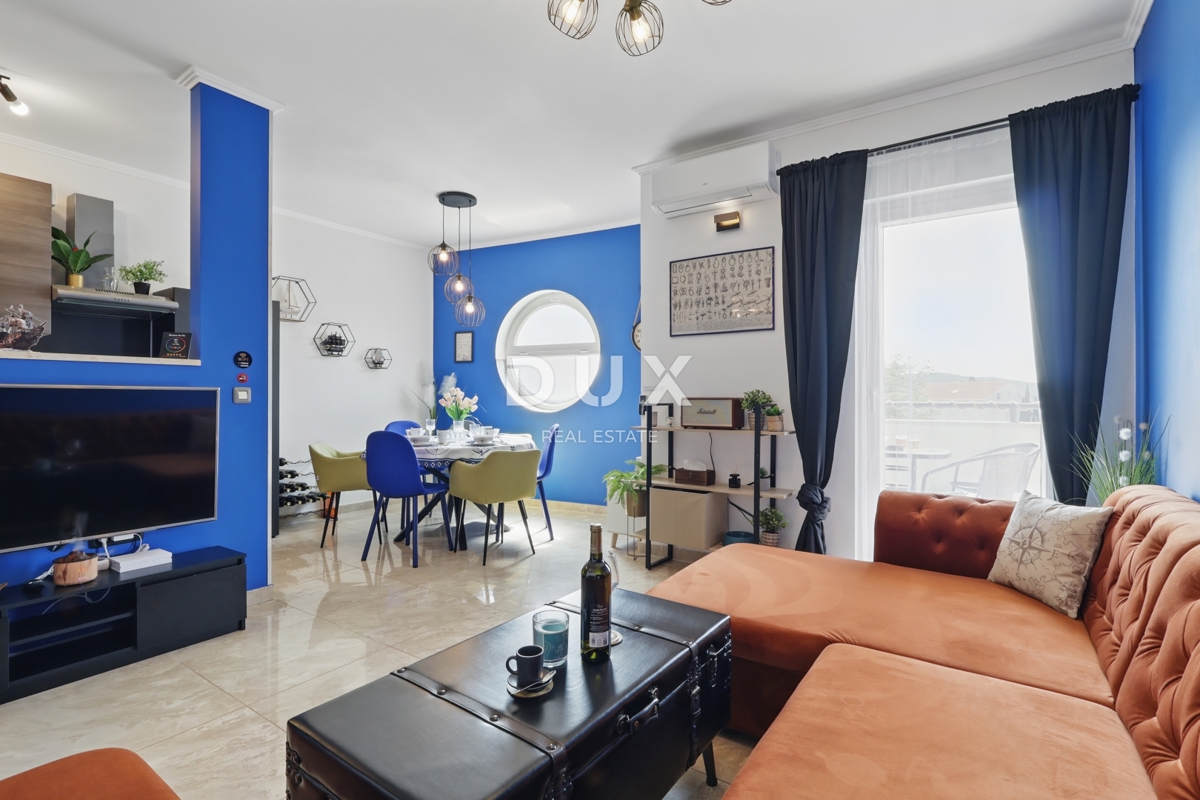 ISTRIA, MEDULINO - appartamento 2BR+DB con vista mare e piscina