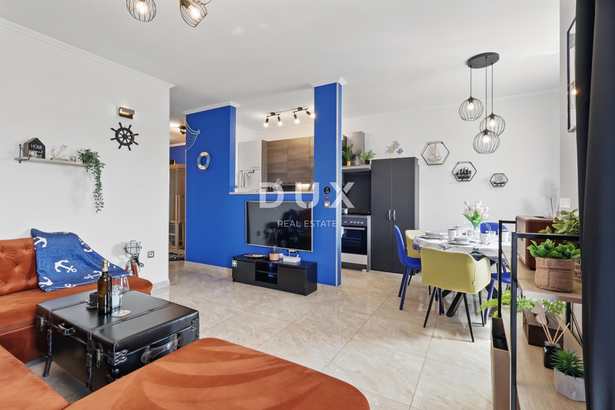 ISTRIA, MEDULINO - appartamento 2BR+DB con vista mare e piscina