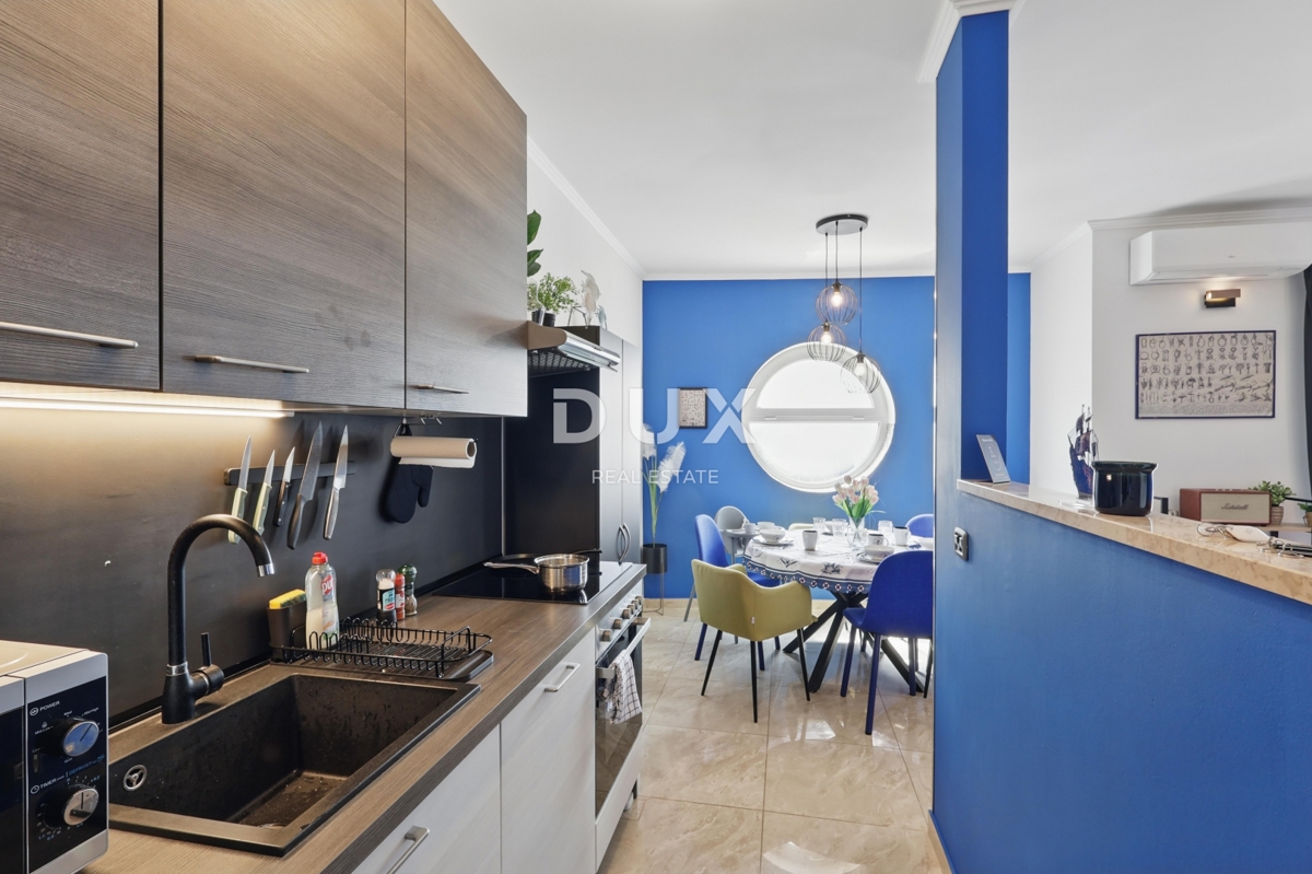 ISTRIA, MEDULINO - appartamento 2BR+DB con vista mare e piscina